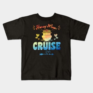 Honeymoon Cruise Kids T-Shirt